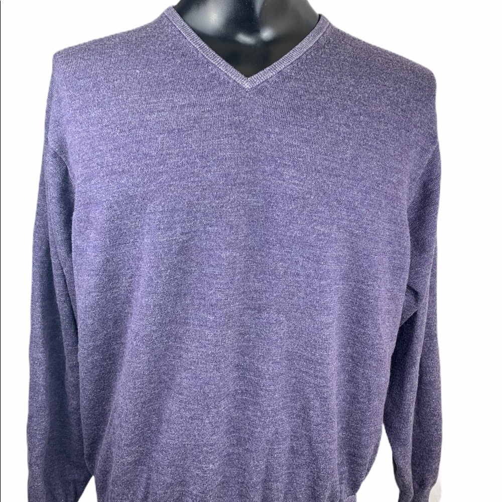 Peter Millar Merino Wool Pullover V-Neck Sweater